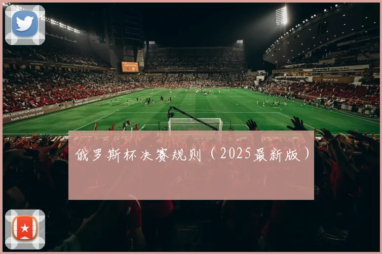 俄罗斯杯决赛规则（2025最新版）