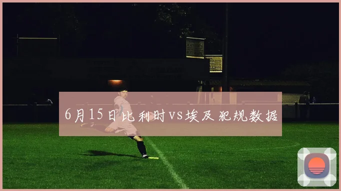 6月15日比利时vs埃及犯规数据